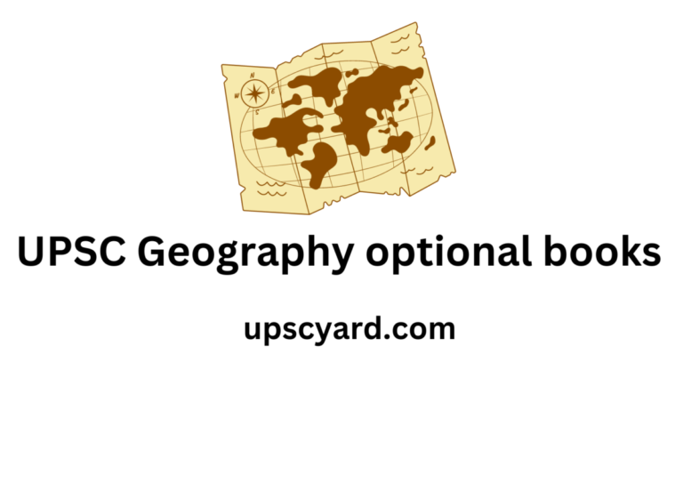 Geography Optional Books