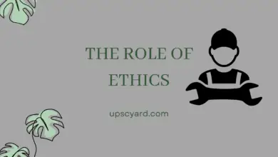 the role of ethics