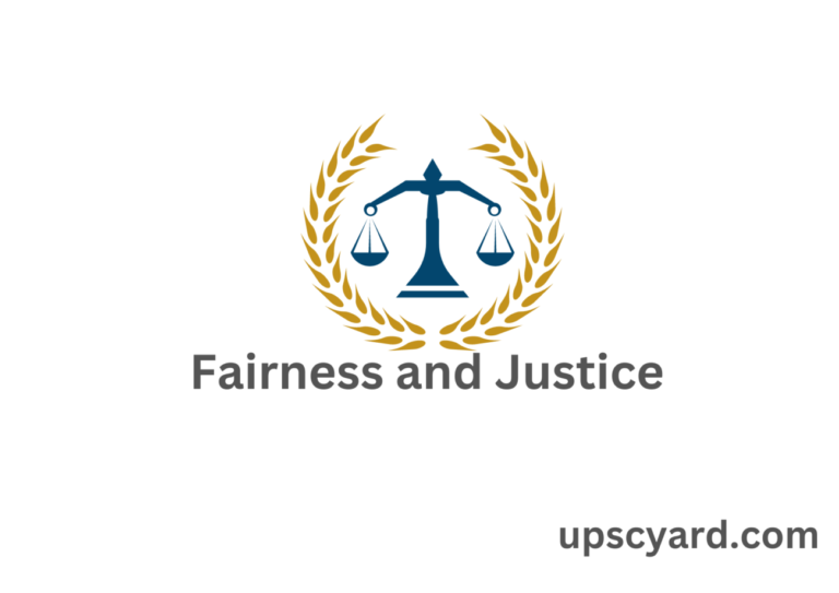 Fairness and Justice