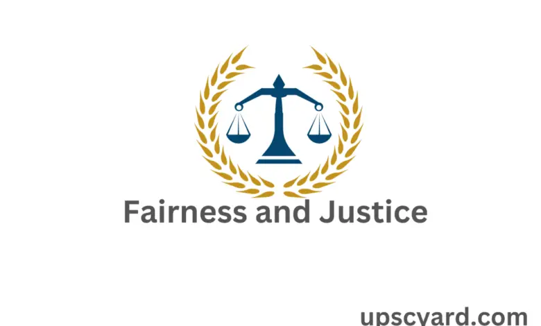 Fairness and Justice