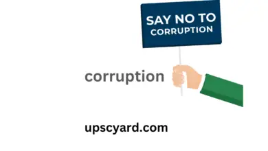 Corruption UPSC