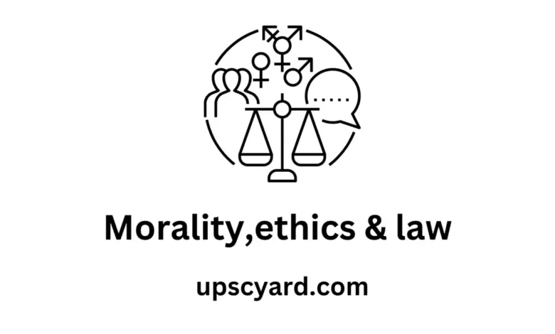 morality ,ethics &law