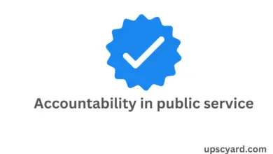 Accountability in public service