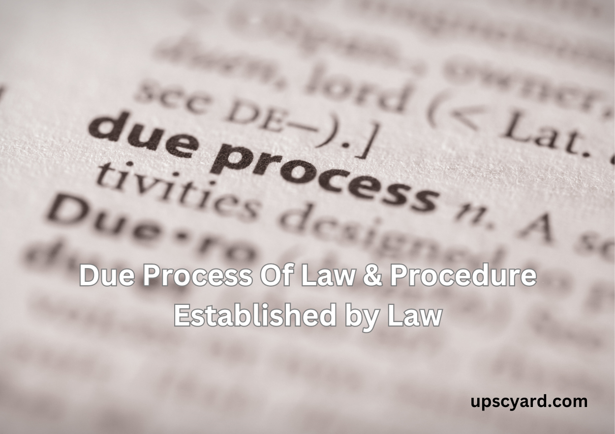 Due Process Of Law