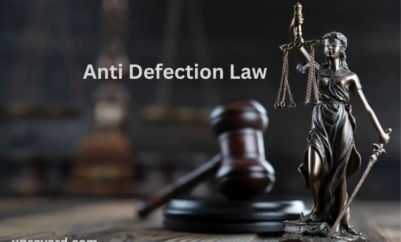 Anti Defection law