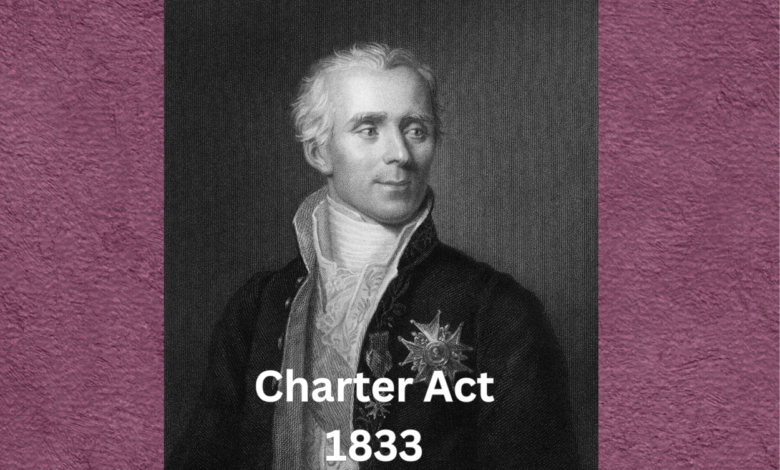 Charter Act 1833