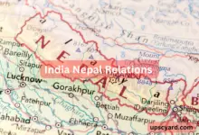 India Nepal Relations UPSC