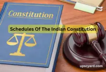 Schedules Of The Indian Constitution