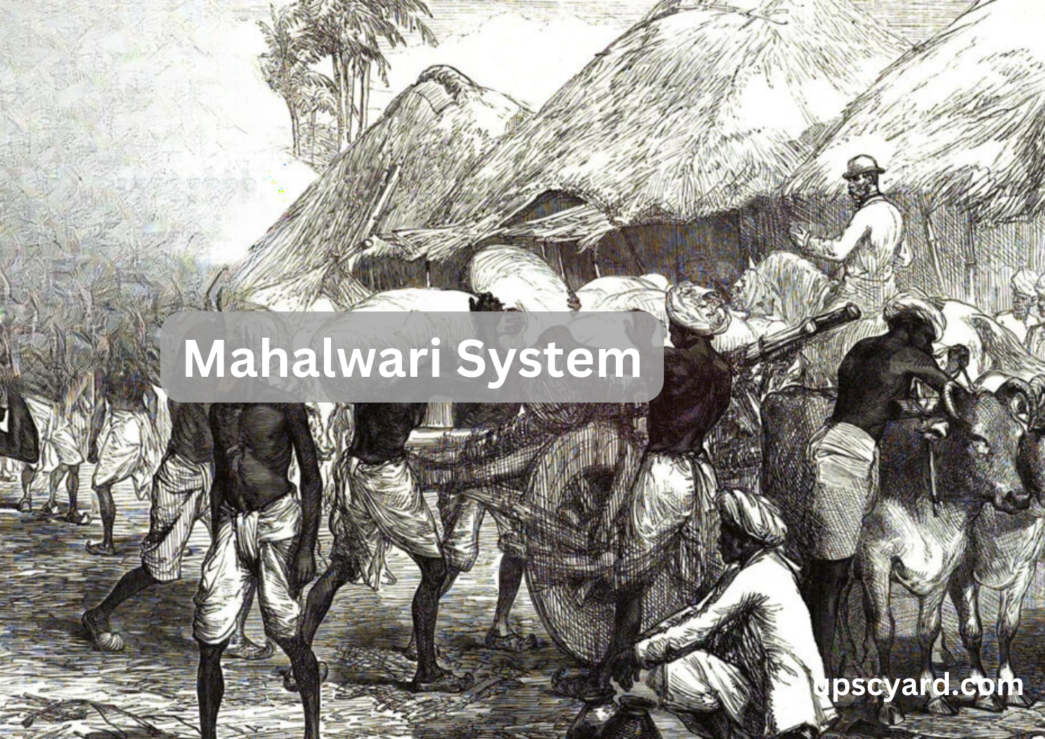 Mahalwari System