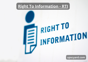 Right To Information - RTI